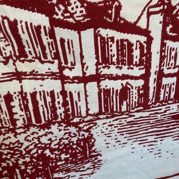 CHATEAU STE MICHELLE Winery Large Tapestry Red and White 68" x 48" - Picture 5 of 7